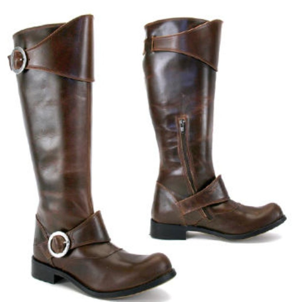 John Fluevog Adrians Heidi Brown Riding Boot